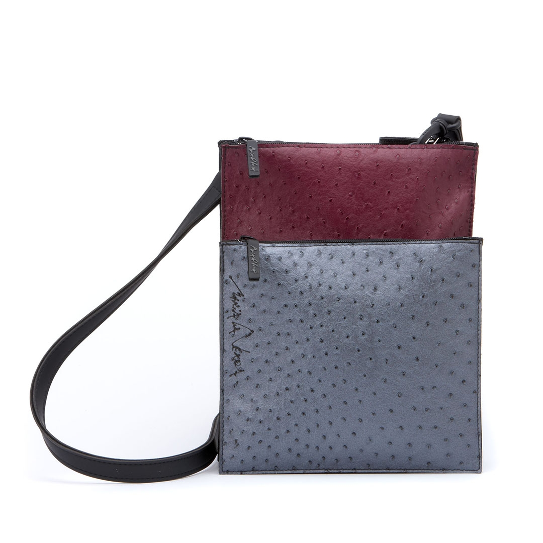 Bags Women / Drie-vakken tas, rechthoek (Maria La Verda)