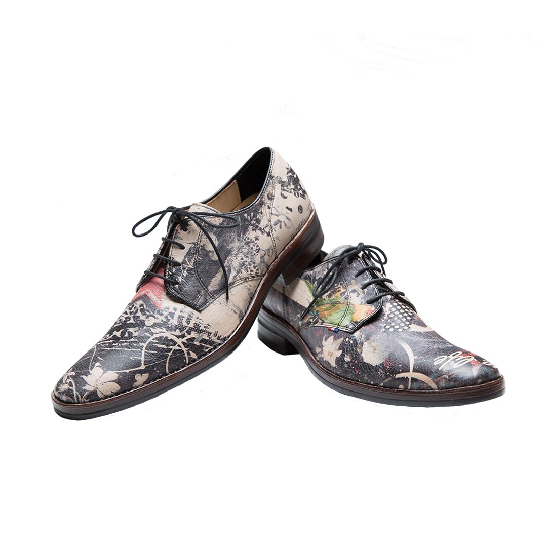 La Verda - Print Shoes men - Schoenen van uniek geprint leder.